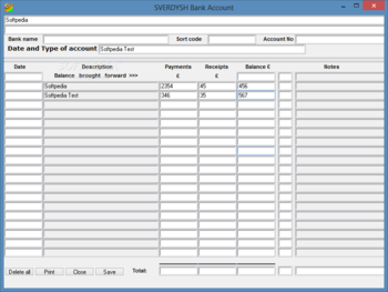 SVERDYSH Accounting Program screenshot 12