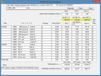 SVERDYSH Accounting Program screenshot 15