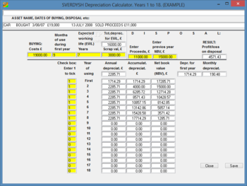 SVERDYSH Accounting Program screenshot 16