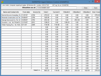 SVERDYSH Accounting Program screenshot 19