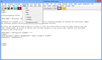 SVERDYSH-HTML Editor screenshot 13