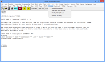 SVERDYSH-HTML Editor screenshot 15
