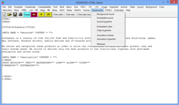 SVERDYSH-HTML Editor screenshot 16