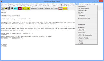 SVERDYSH-HTML Editor screenshot 9