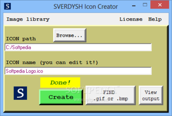 SVERDYSH Icon Creator screenshot