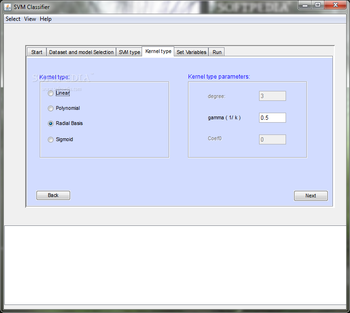 SVM Classifier screenshot 4