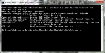 Svn2Svn screenshot
