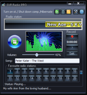 SVR Radio screenshot