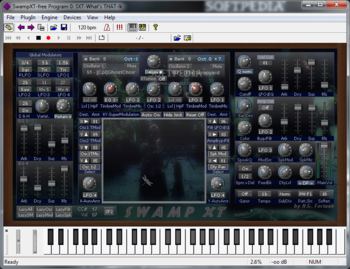 Swamp XT Synthesizer screenshot