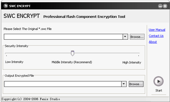 swc encrypt screenshot