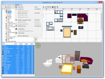 Sweet Home 3D Portable screenshot 4