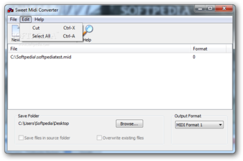 Sweet MIDI Converter screenshot 2