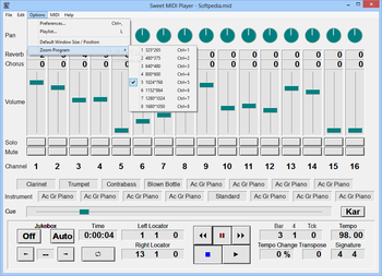 Sweet MIDI Player screenshot 4