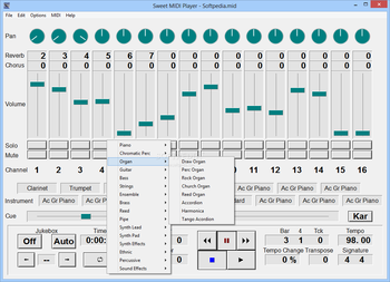 Sweet MIDI Player screenshot 6