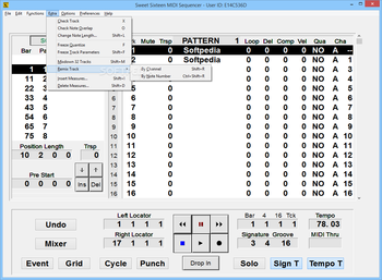 Sweet Sixteen MIDI Sequencer screenshot 5