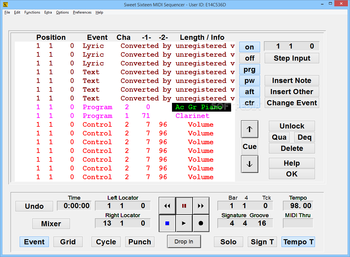 Sweet Sixteen MIDI Sequencer screenshot 8