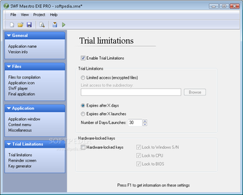 SWF Maestro EXE PRO screenshot 9