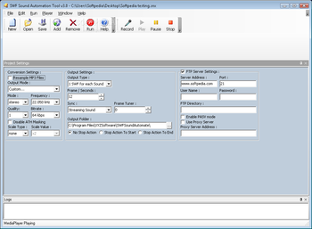 SWF Sound Automation Tool screenshot