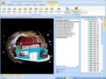 SWF to FLA Converter screenshot 3