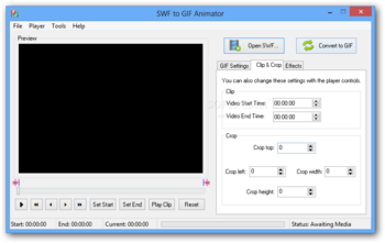 SWF to GIF Animator screenshot 2