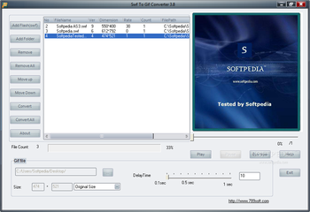 Swf To Gif Converter screenshot