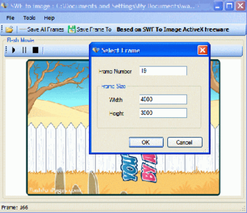 SWF To Image GUI screenshot 3