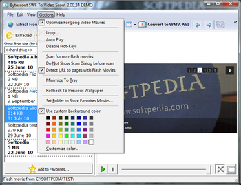 SWF To Video Scout screenshot 4