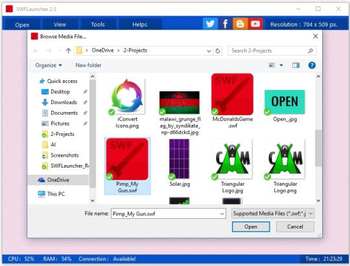SWFLauncher screenshot 4