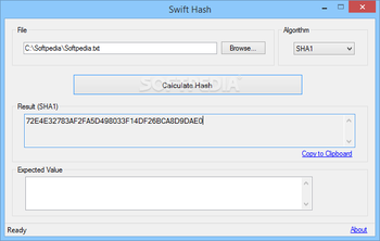 Swift Hash screenshot 2