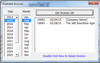 Swift Invoice screenshot