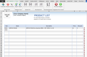 Swift Invoice screenshot 4