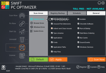 Swift PC Optimizer screenshot 6