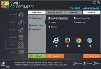 Swift PC Optimizer screenshot 7