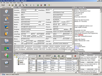 Swiftpro CVPlus Visual Recruitment Software screenshot
