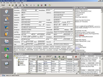 Swiftpro CVPlus Visual Recruitment Software screenshot 2