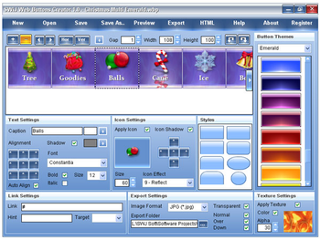 SWiJ Web Buttons Creator screenshot 2