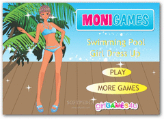 Swimming Pool Girl Dress Up screenshot
