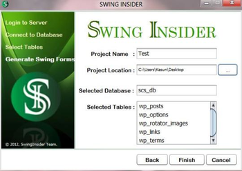 SwingInsider screenshot 2