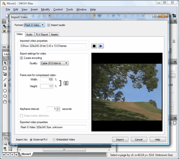 SWiSHmax screenshot 4