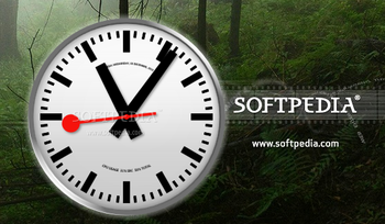 Swiss Railway Clock screenshot