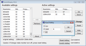 SwitchDisplay screenshot