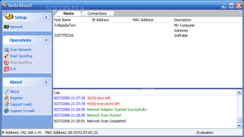 SwitchSnarf screenshot