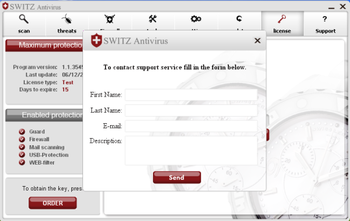 SWITZ Antivirus screenshot 6