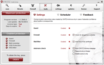 SWITZ Antivirus screenshot 5