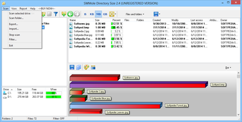 SWMole Directory Size screenshot 2