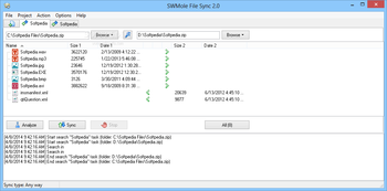 SWMole File Sync screenshot