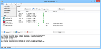 SWMole File Sync screenshot 2