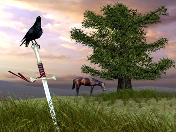 Sword of Valor 3D Screensaver screenshot 2