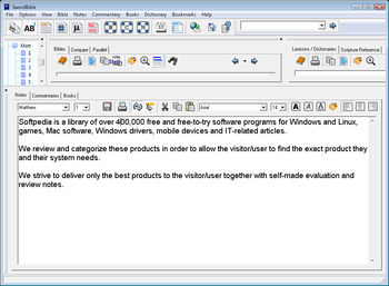SwordBible Portable screenshot