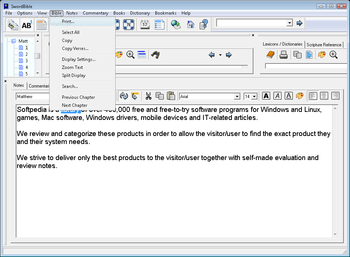 SwordBible Portable screenshot 4